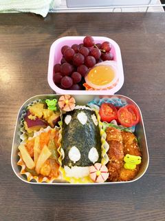 リーフ弁当☆幼稚園用☆3歳 年少-レシピのメイン写真
