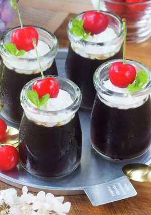 アガーでぷるるん♪簡単本格コーヒーゼリー-レシピのメイン写真