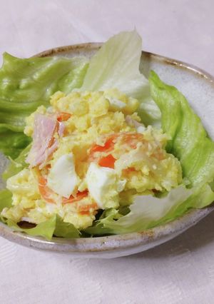 時短で作る!!カレーなる?ポテトサラダ-レシピのメイン写真