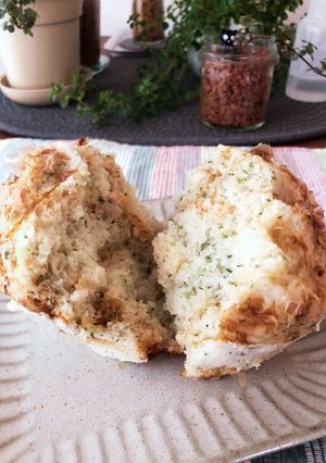 お好み焼き風⭐︎蒸しパン-レシピのメイン写真