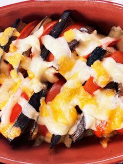 ナスとトマトのチーズ焼き-レシピのメイン写真
