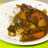 薄めの牛ステーキ肉で！カレー