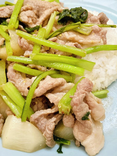 カブと豚肉のハニーマスタード炒め-レシピのメイン写真