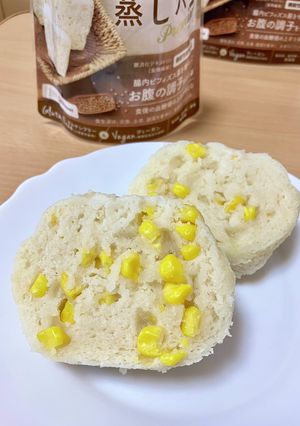 たっぷりコーンの蒸しパン-レシピのメイン写真