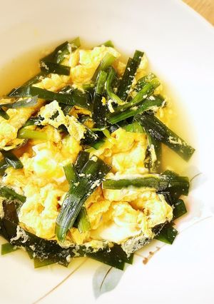 母の味✨薄味ニラ玉✨出汁が美味っ！-レシピのメイン写真