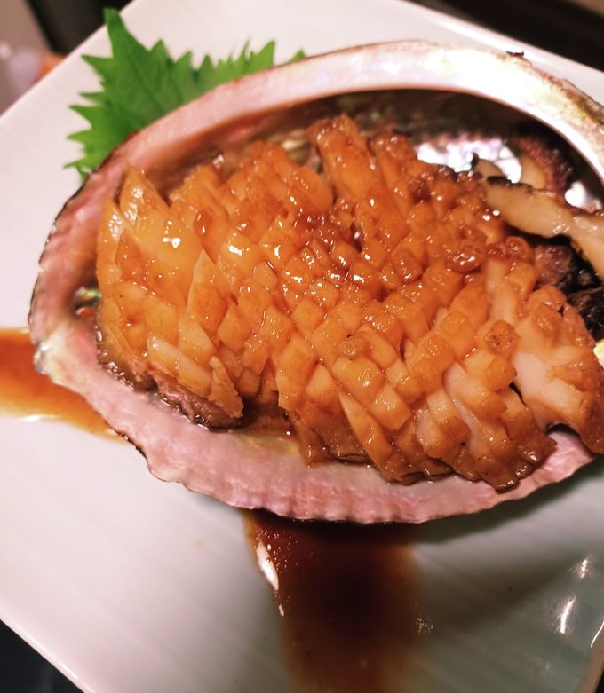 アワビステーキ　バター醤油ソース-レシピのメイン写真