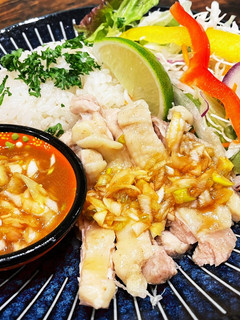 柔らか鶏肉が美味しい爽やかカオマンガイ-レシピのメイン写真