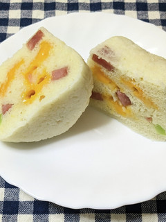 レンジで! 簡単おかず蒸しパン-レシピのメイン写真