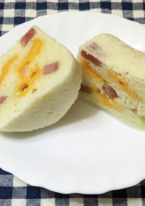 レンジで! 簡単おかず蒸しパン-レシピのメイン写真