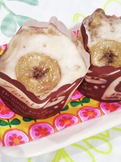 バナナde蒸しパン-レシピのメイン写真