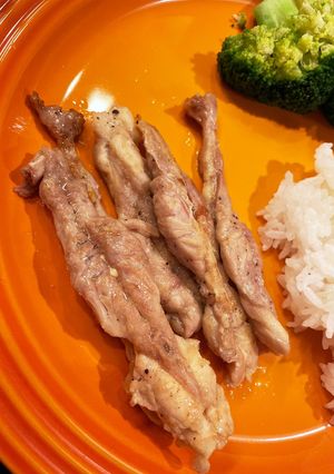 せせりの黒胡椒焼き-レシピのメイン写真