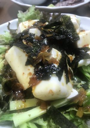豆腐サラダwithネギイチバン-レシピのメイン写真