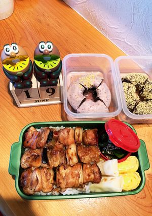高一長女 お弁当(焼鳥丼2)-レシピのメイン写真