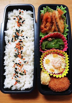 R5/6/19 いか揚げ弁当-レシピのメイン写真