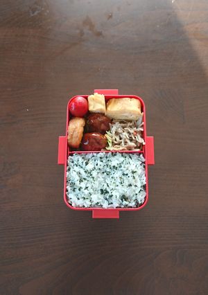 中学生女子弁当2023.6.19-レシピのメイン写真
