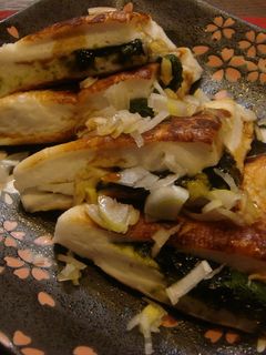 はんぺんと佃煮ノリの挟み焼き-レシピのメイン写真