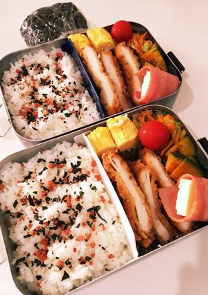 息子×2弁当　23/6/19-レシピのメイン写真