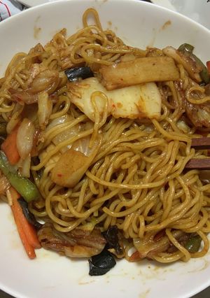なんか美味しいキムチ焼きそば-レシピのメイン写真