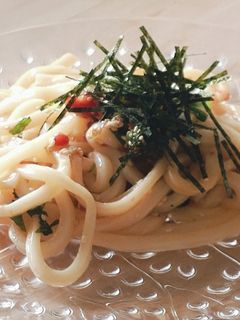 5分★和風さっぱり旨うどん★爽やか梅しそ-レシピのメイン写真