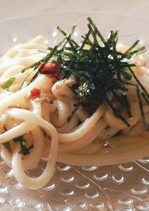 5分★和風さっぱり旨うどん★爽やか梅しそ-レシピのメイン写真