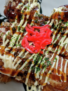 豆腐と米粉で作るたこ焼き♪外カリッ♡-レシピのメイン写真