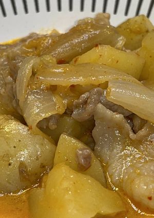 キムチーズ肉じゃが-レシピのメイン写真