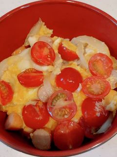 トマトが甘酸っぱくて旨い、トマト丼-レシピのメイン写真