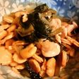 うちまめと小松菜の煮びたし