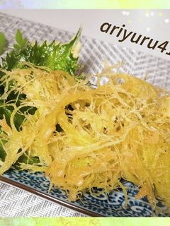 とうもろこしのヒゲ天ぷら-レシピのメイン写真