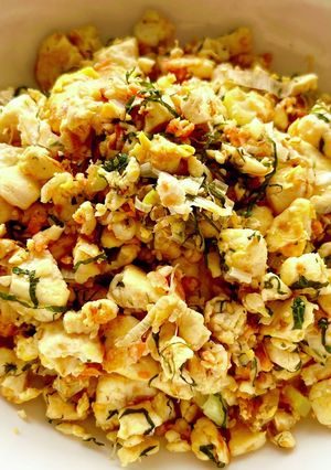 米泥棒～豆腐と鮭のそぼろ風-レシピのメイン写真