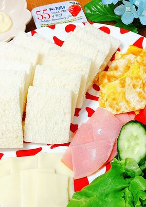子ども喜ぶ♫ミニサンドウィッチパーティー-レシピのメイン写真