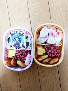 お弁当 双子 記録用 ☆☆☆★-レシピのメイン写真