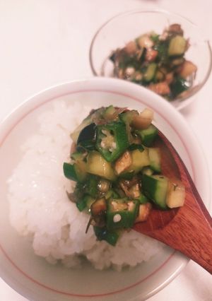 万能☆夏野菜ネバネバおかず-レシピのメイン写真