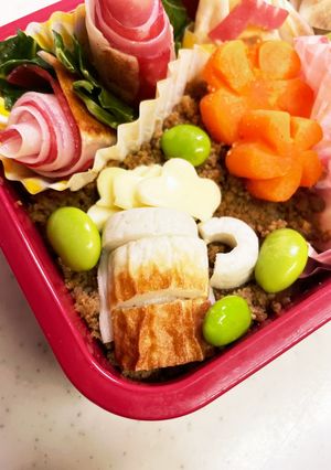 ビール弁当 父の日にも キャラ弁にも-レシピのメイン写真