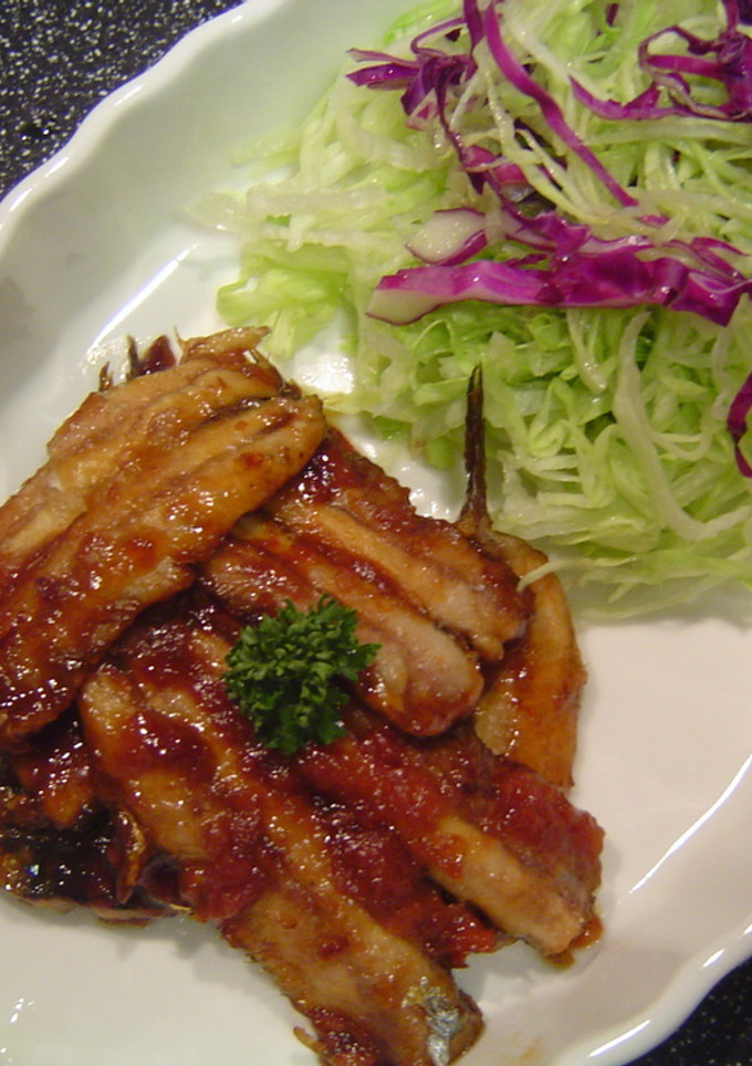 かたくちいわしの梅焼き☆-レシピのメイン写真