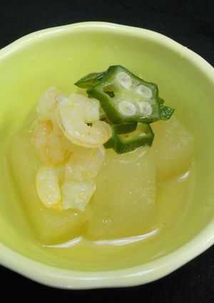 冬瓜とエビの冷やしあんかけ-レシピのメイン写真