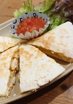 ケサディーヤ-レシピのメイン写真