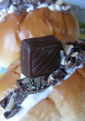 ピーチョコパン-レシピのメイン写真
