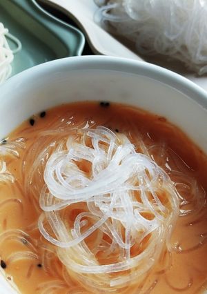 変わり種コングクス豆乳麺（韓国夏料理）-レシピのメイン写真