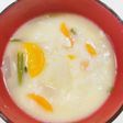 冷蔵庫にある野菜で卵雑炊♡たまご粥