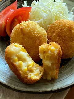 ホクホク*バター醤油が香るコーンコロッケ-レシピのメイン写真