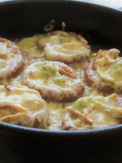 【 椎茸のわさびマヨチーズ焼き 】-レシピのメイン写真