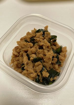 ヴィーガン肉そぼろ-レシピのメイン写真