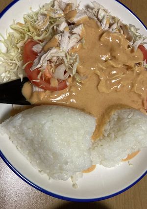 ケバブ風チキンサラダライス-レシピのメイン写真