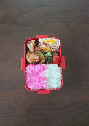 中学生女子弁当2023.6.20-レシピのメイン写真
