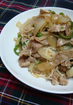 我が家のそうめんチャンプルー☆中華味-レシピのメイン写真