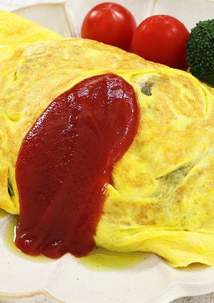 野菜でかさ増し！簡単節約オムレツ-レシピのメイン写真