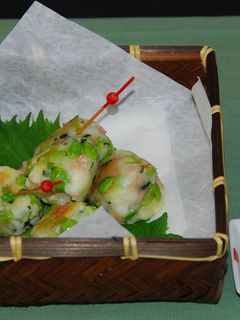枝豆とハムのすり身風だんご♪-レシピのメイン写真