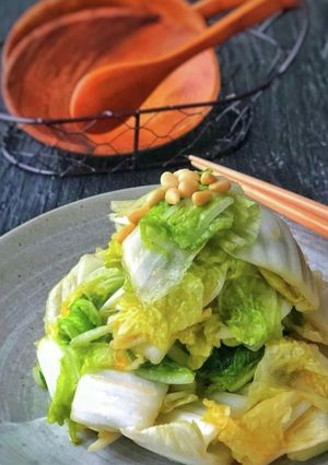 ポリ袋で簡単！＊白菜のやみつき即席漬け＊-レシピのメイン写真