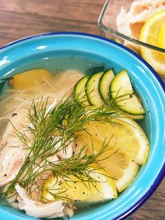 鶏塩レモンそうめん-レシピのメイン写真